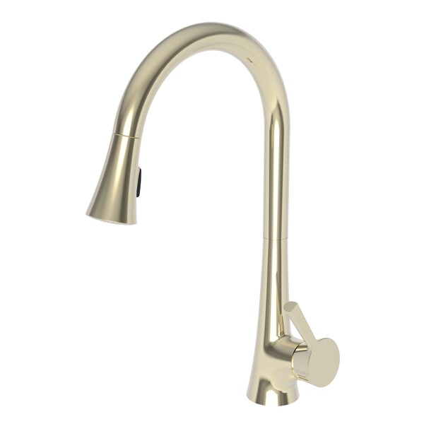 Newport Brass Pull-Down Kitchen Faucet in French Gold, Pvd 2500-5123-24A - main